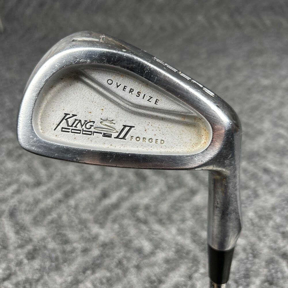 King Cobra II Forged 7 Iron Stiff Flex Steel Hump Shaft Right Hand 37”